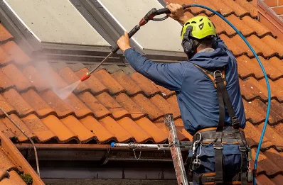 Démoussage et hydrofuge de toiture à Châteauvieux